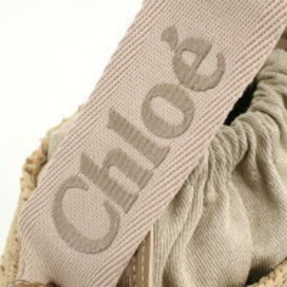 Chloe Basket Bag Beige - Picture 2 of 5
